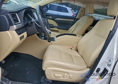 2019 Toyota Highlander Se из США, поврежденный, VIN 5TDKZRFHXKS559622